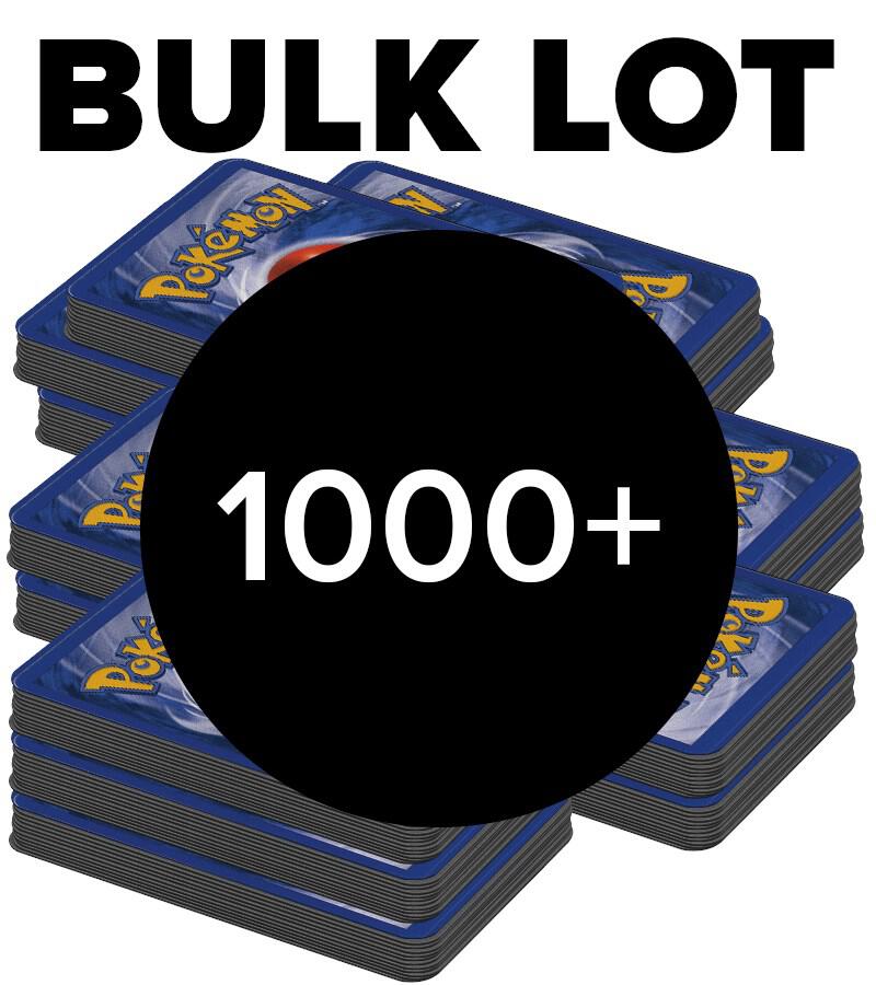 Pokemon TCG Bulk Lot - 1000+ Cards