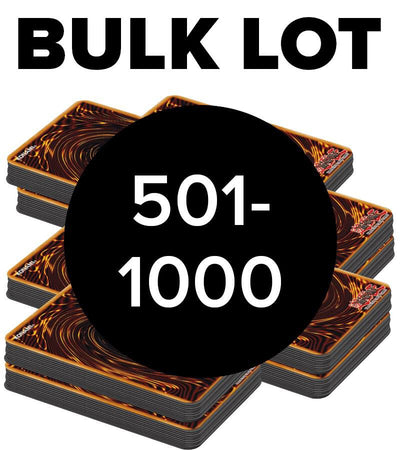Yugioh Bulk Lot - 501-1000 Cards