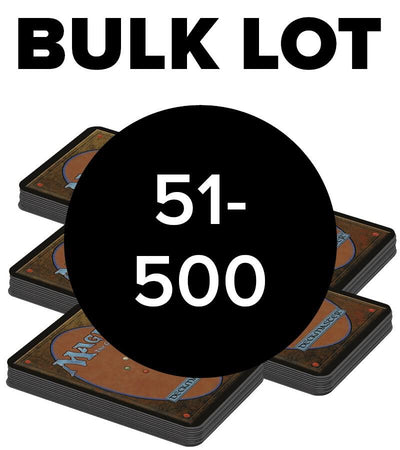 Magic the Gathering Bulk Lot - 51-500 Cards