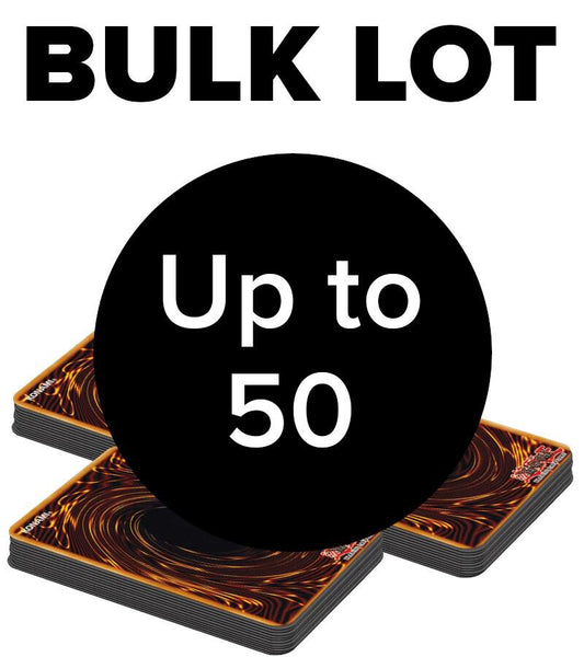 Yugioh Bulk Lot - Up to 50 Cards